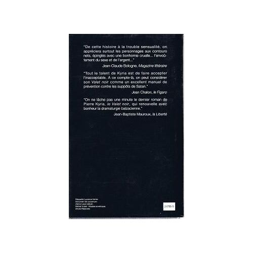 Le Valet Noir