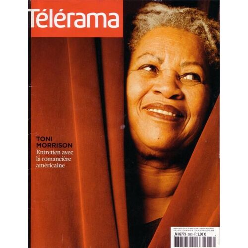 Telerama  N° 2963 : Toni Morrison : Entretien Avec Un Monstre De La Littérature Américaine...