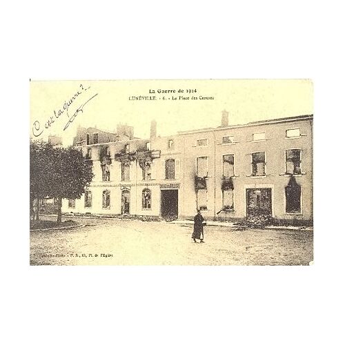 Luneville - Place Des Carmes - Meurthe Et Moselle - 1914