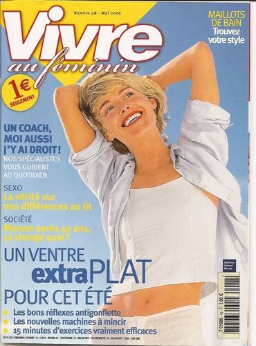 Vivre Au Féminin  N° 48 : Un Ventre Extra Plat Pour Cet Été - Maman Après 40 Ans, Ça Change Quoi ?