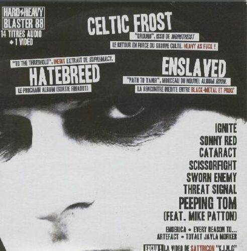 Celtic Frost - Harebreed - Enslaved - Cd 14 Titres + 1 Video - Hard Heavy  N°123 - Blaster 88