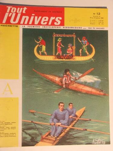 Tout L'univers N° 12 Du 10 Au 17 Janvier 1962