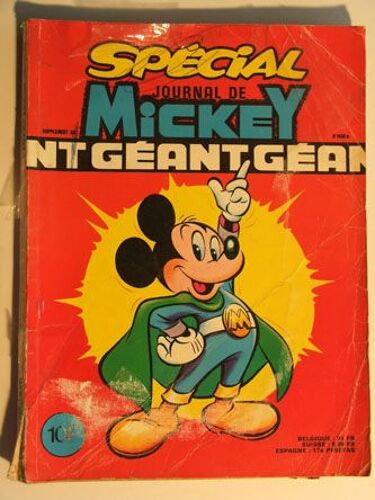 Le Journal De Mickey, N° 1408 Bis Spécial Géant De 132 Pages