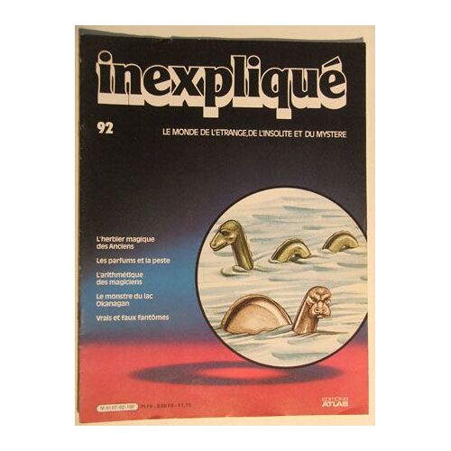 Inexpliqué N° 92 : L'herbier Magique Des Anciens¿