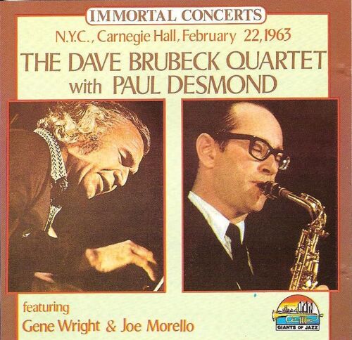 The Dave Brubeck Quartet With Paul Desmond