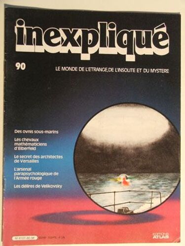 Inexpliqué N° 90 : Des Ovnis Sous Marins¿