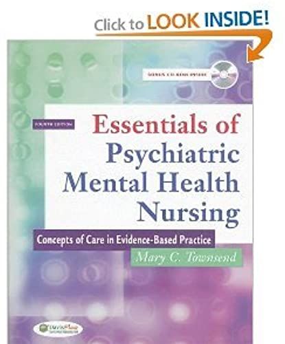 Essentials Of Psychiatric Mental Health Nursing 4th (Fourth) Edition Bytownsend