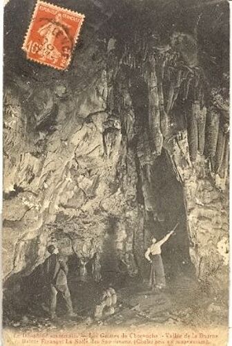 Pont-En-Royans. Les Grottes De Chorance.Salle Des Saucissons. (Isere)1925