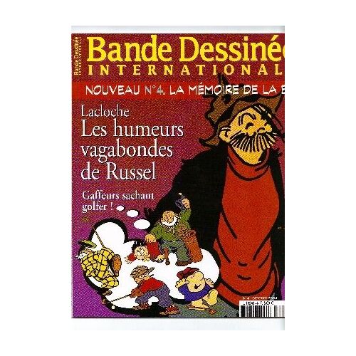 Bande Dessinée Internationale N° 4 : Lacloche: Les Humeurs Vagabondes De Russel