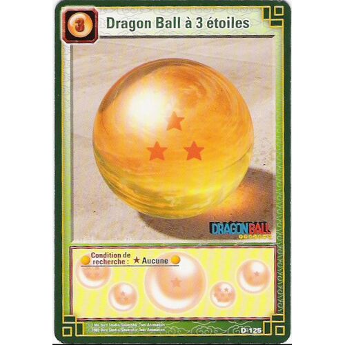 Dragon Ball-Dragon Ball À 3 Étoiles- D-125