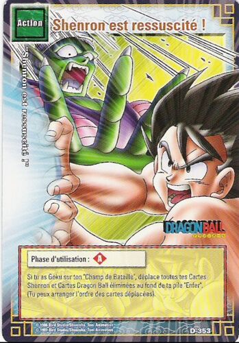 Shenron Est Ressuscite - D 353 - Dragon Ball - Serie 3 - Vf - 2006