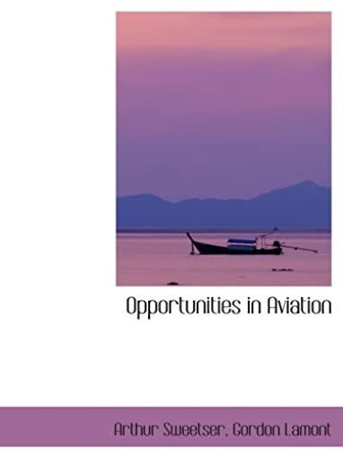 Opportunities In Aviation