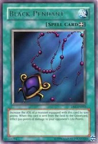 Black Pendant Db1-En003 Rare