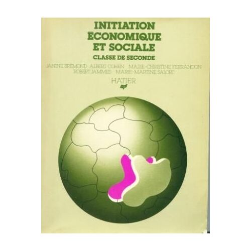 Initiation Economique Et Sociale Seconde