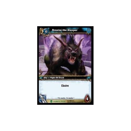 Braxiss Le Dormeur - World Of Warcraft - Heros D'azeroth - Wow - Vf - Jcc - Tcg - Unco