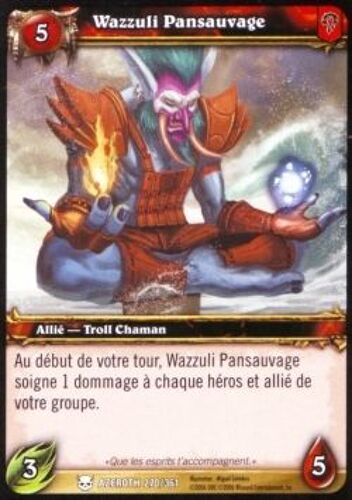 Wazzuli Pansauvage - World Of Warcraft - Wow - Jcc - Tcg - Commune - Vf