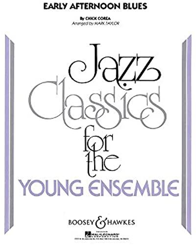 Hal Leonard Early Afternoon Blues (Jazz Ensemble Grade 3) Full Score Concert Band