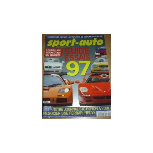 Sport Auto N° 416 : Guide Essais 1997.