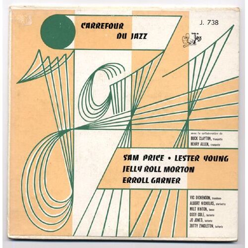 Lester Young "Pagin' The Devil" / Sam Price "Rockin' The Rocket" / Jelly Roll Morton "Get The Bucket" / Errol Garner "Talk No Holes