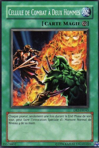 Yugioh - Sombre Revelation 3 - Cellule De Combat A Deux Hommes - Francaise - Dr3-Fr045