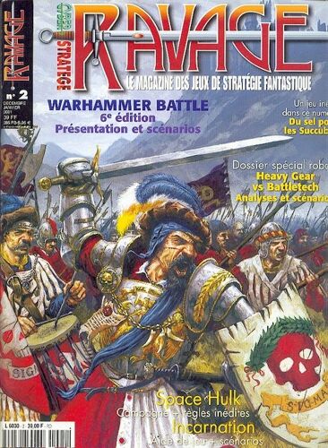 Ravage : Le Magazine Des Jeux De Stratégie Fantastique  N° 2 : Warhammer Battle, Incarnation