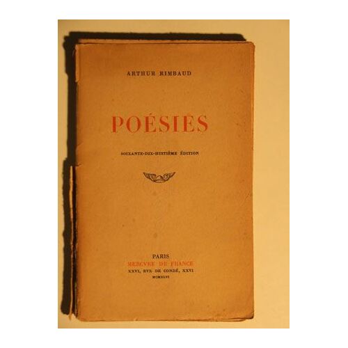 Poésies
