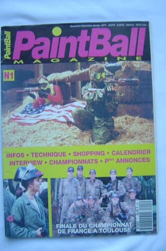 Paintball Magazine  N° 1 : Finale Championnat France Toulouse