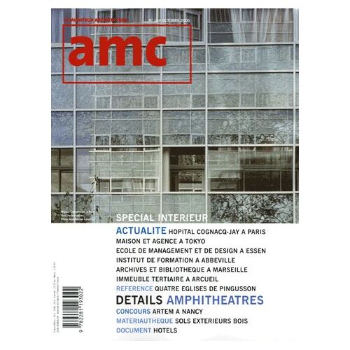 Amc N° 164, Octobre 2006 - Amphithéâtres