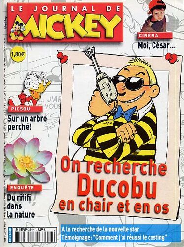 Le Journal De Mickey  N° 2651 : On Recherche Ducobu