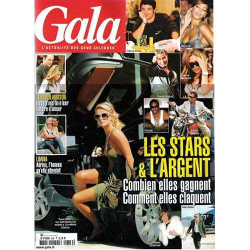 Gala  N° 696 : Les Stars Et L'argent. Combien Elles Gagnent, Combien Elles Claquent