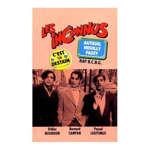 Les Inconnus - Auteuil, Neuilly, Passy (Cassette Single)