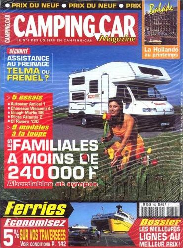 Camping Car  N° 130 : Les Familiales À Moins De 240 000 F