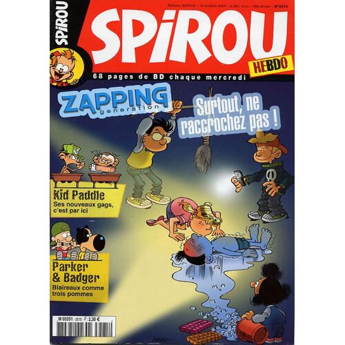 Spirou  N° 3575 : Surtout Ne Raccrochez Pas