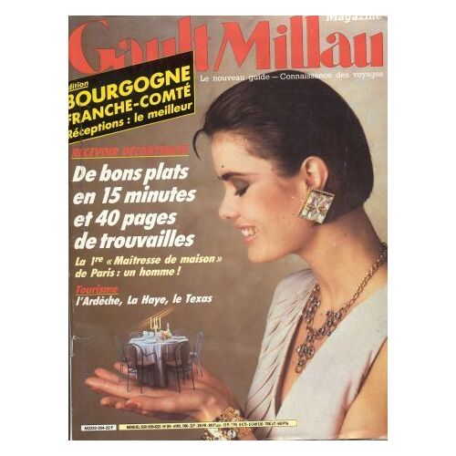Gault Millau / 1986 / N° 204 : Edition Bourgogne Franche Comté