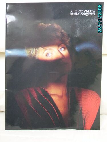 Sheila Programme Olympia 1989 + Billet Du Spectacle