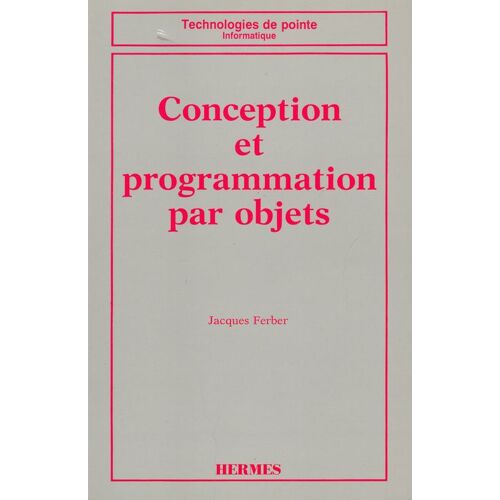Conception Et Programmation Par Objets