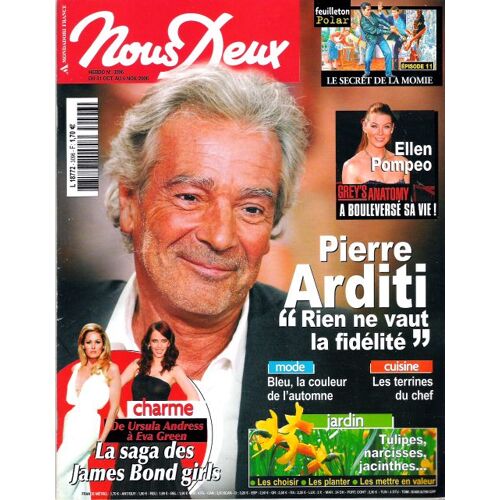 Nous Deux  N° 3096 : Pierre Arditi "Rien Ne Vaut La Fidélité"