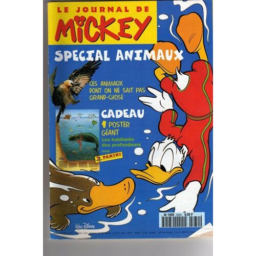 Le Journal De Mickey N° 2230 : Spécial Animaux