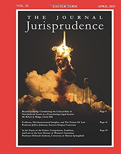 The Journal Jurisprudence, Vol 25