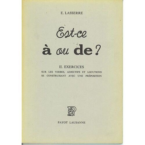 Est-Ce A Ou De Exe