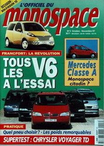 Officiel Du Monospace (L') N° 3 Du 01/10/1997