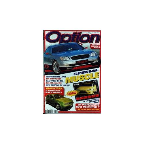 Option N° 87 Du 01/01/1998