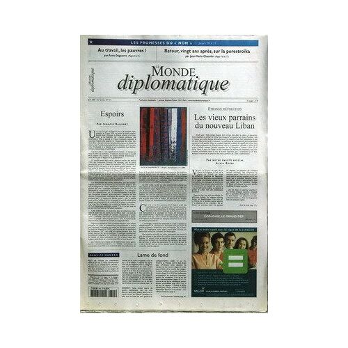 Monde Diplomatique (Le) N° 615 Du 01/06/2005