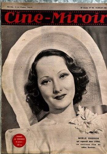 Cine Miroir N° 795 Du 19/07/1946