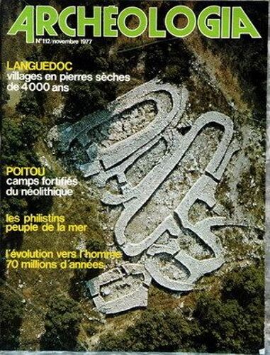 Archeologia N° 112 Du 01/11/1977