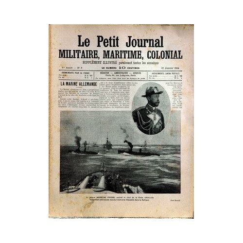 Petit Journal Militaire Maritime Colonial (Le) N° 8 Du 31/01/1904