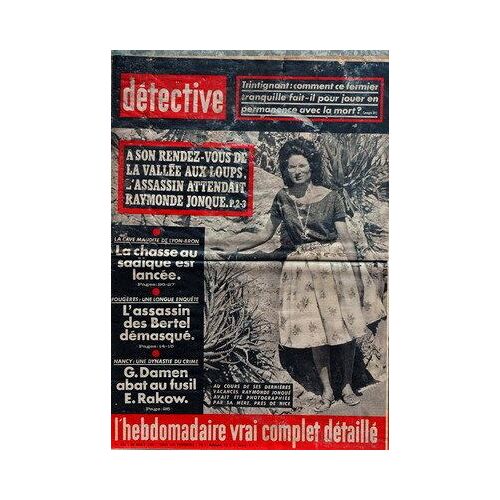 Detective N° 896 Du 30/08/1963