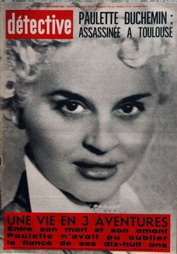 Detective N° 1116 Du 16/11/1967