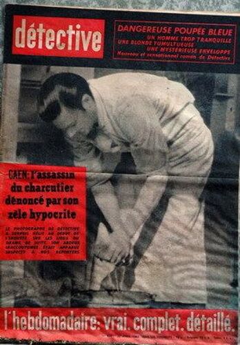Detective N° 825 Du 20/04/1962