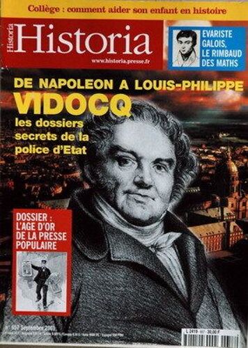 Historia N° 657 Du 01/09/2001